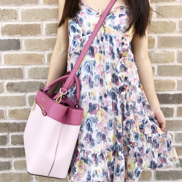 Gaby’sBags👜💕-Michael Kors MD Satchel Bag Pink - Picture 7 of 8